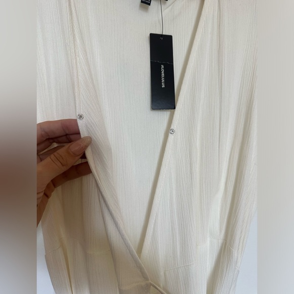 Heart of Marigold Off-White Wrap Maxi Dress - Picture 10 of 10